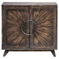 thumbnail image 1 of Bowery Hill Contemporary Accent Cabinet in Worn Black and Bronze, 1 of 6