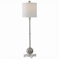 thumbnail image 1 of Bowery Hill Contemporary Buffet Lamp in Brushed Nickel, 1 of 8