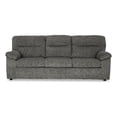 thumbnail image 1 of Bowery Hill Contemporary Corner-blocked frame Mineral Sofa with Drop Down Table, 1 of 9