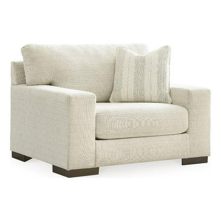 Bowery Hill Contemporary Corner-blocked frame Oversized Chair