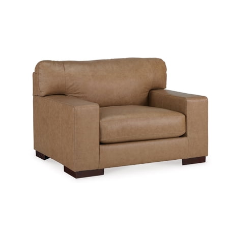 Bowery Hill Contemporary Corner-blocked frame Tumbleweed Oversized Chair