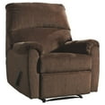 thumbnail image 1 of Bowery Hill Contemporary  Fabric Wall Recliner in Chocolate Finish, 1 of 6
