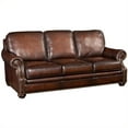 thumbnail image 1 of Bowery Hill Contemporary Genuine Leather Sofa in Sedona Chateau, 1 of 1