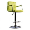 thumbnail image 1 of Bowery Hill Contemporary Metal Adjustable Bar Stool in Lime, 1 of 10