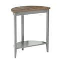 thumbnail image 1 of Bowery Hill Contemporary Stone Console Table in Gray Oak and Gray, 1 of 5