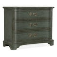 thumbnail image 1 of Bowery Hill Contemporary Three-Drawer Wood Accent Chest in Gullah Green, 1 of 4