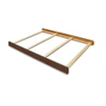 thumbnail image 1 of Bowery Hill Contemporary Wood Full Size Rail in Chocolate Finish, 1 of 6