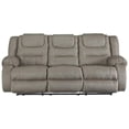 thumbnail image 1 of Bowery Hill Corner-blocked Frame Reclining Sofa in Cobblestone, 1 of 6