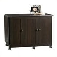 thumbnail image 1 of Bowery Hill Craft and Mobile Sewing Table in Cinnamon Cherry, 1 of 6