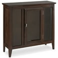 thumbnail image 1 of Bowery Hill Curio Cabinet in Chocolate Oak, 1 of 9