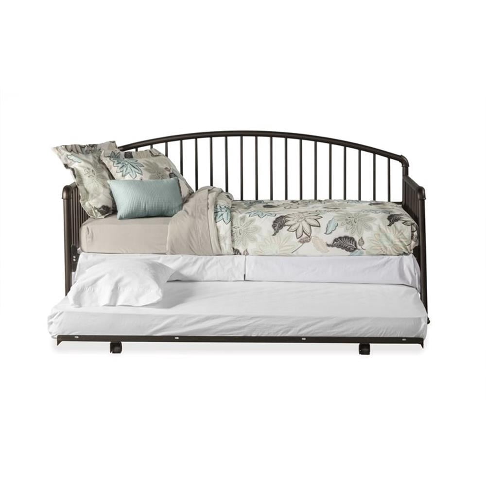 Bowery Hill Daybed Oiled Bronze - Suspension Deck and Trundle - Walmart.com