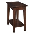 thumbnail image 1 of Bowery Hill Transitional Wood End Table with Bottom Shelf in Cherry Brown, 1 of 2
