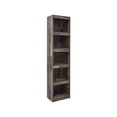 thumbnail image 1 of Bowery Hill Engineered Wood Butcher Block Pier in Gray, 1 of 7