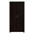 thumbnail image 1 of Bowery Hill Engineered Wood Tall Bathroom Storage Cabinet with Doors in Espresso, 1 of 6