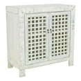 thumbnail image 1 of Bowery Hill Farmhouse Wood Accent Cabinet with Adjustable Shelves in White, 1 of 8