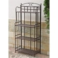 thumbnail image 1 of Bowery Hill Iron Patio Baker's Rack, 1 of 2
