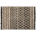 thumbnail image 1 of Bowery Hill Ivory and Charcoal Handwoven Wool Area Rug, 1 of 4