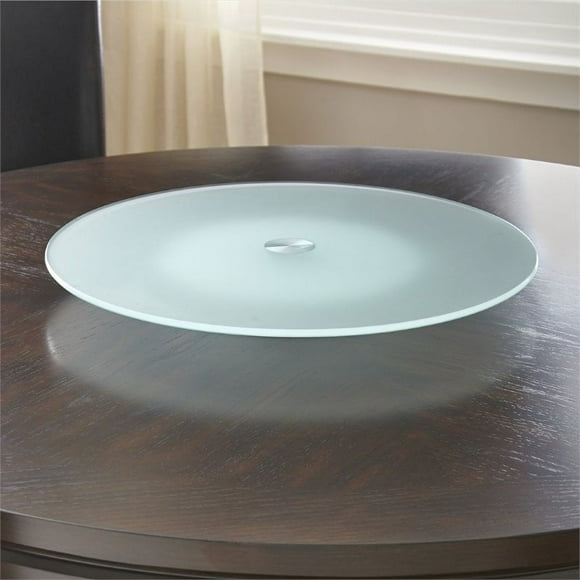 Glass Lazy Susan Table