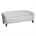 thumbnail image 1 of Bowery Hill Leather Sofa in White and Cherry, 1 of 2