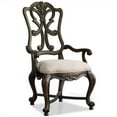 thumbnail image 1 of Bowery Hill Modern / Contemporary Back Arm Dining Chair in Rustic Walnut, 1 of 1