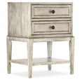 thumbnail image 1 of Bowery Hill Modern / Contemporary Bedroom Telephone Table in Silver Wood, 1 of 3