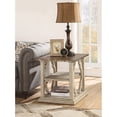thumbnail image 1 of Bowery Hill Modern / Contemporary Brown Finish Wood End Table, 1 of 7