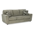 thumbnail image 1 of Bowery Hill Modern / Contemporary Fabric & Wood Sofa in Light Gray, 1 of 6