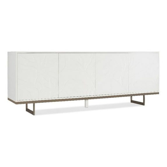 Bowery Hill Modern / Contemporary Living Room Four Door Credenza