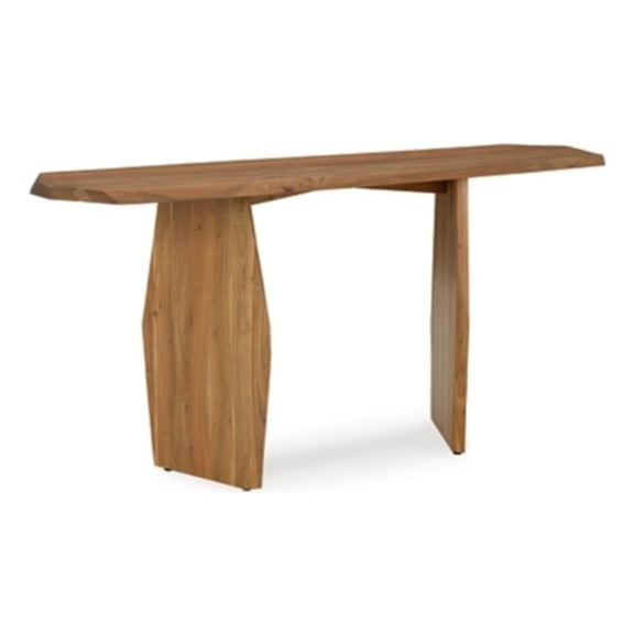 Bowery Hill Modern / Contemporary Natural Console Sofa Table