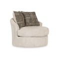 thumbnail image 1 of Bowery Hill Modern / Contemporary Swivel Accent Chair in Stone, 1 of 6