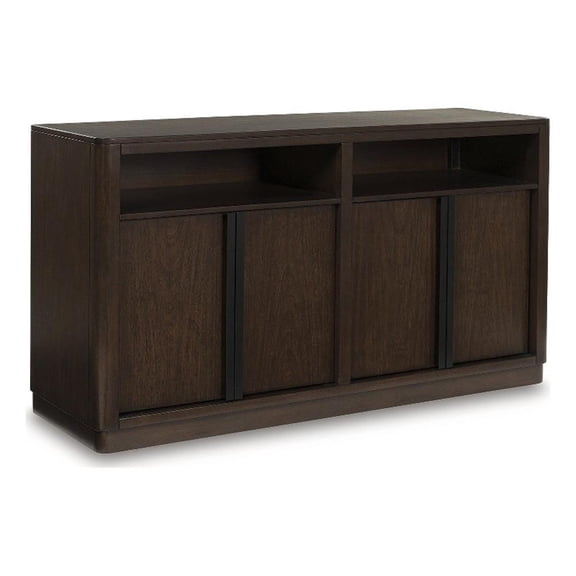 Bowery Hill Modern / Contemporary Wood Brown Finish Dining Server