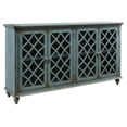 thumbnail image 1 of Bowery Hill Modern Engineered Wood Accent Cabinet in Antique Teal, 1 of 6
