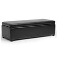thumbnail image 1 of Bowery Hill Modern Faux Leather Multipurpose Storage Ottoman Bench, 1 of 5