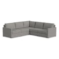 thumbnail image 1 of Bowery Hill Modern Gray 5 Seat Sectional with Performance Fabric, 1 of 11