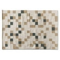 thumbnail image 1 of Bowery Hill Modern Ivory and Grey Handwoven PET Yarn Indoor and Outdoor Rug, 1 of 4
