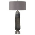 thumbnail image 1 of Bowery Hill Modern Table Lamp in Charcoal Gray and Rust Copper, 1 of 7