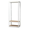 thumbnail image 1 of Bowery Hill Modern White Finished 3-Shelf Free-Standing Closet Storage Organizer, 1 of 9