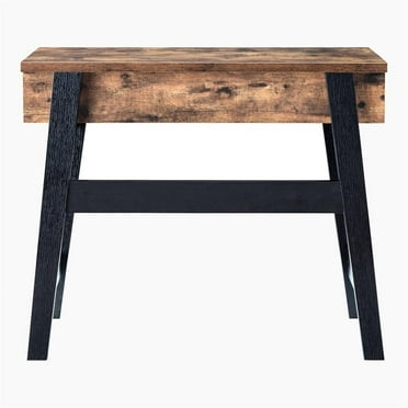 Bowery Hill Modern Wood Lift-Top Console Table in Brown