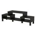 thumbnail image 1 of Bowery Hill Modern Wood TV Stand for TVs up to 60'' in Black, 1 of 10