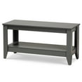 thumbnail image 1 of Bowery Hill Modern and Contemporary Grey Finished Wood Coffee Table, 1 of 7