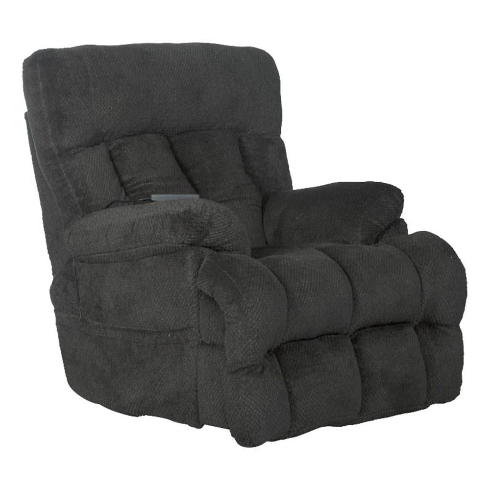 Bowery Hill Power Recliner with Adjustable Headrest & Lumbar in Soft ...