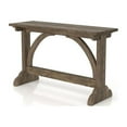 thumbnail image 1 of Bowery Hill Rectangle Farmhouse Wood Console Table in Reclaimed Oak, 1 of 8