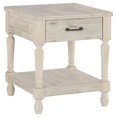 thumbnail image 1 of Bowery Hill Rectangular End Table in Whitewash, 1 of 1