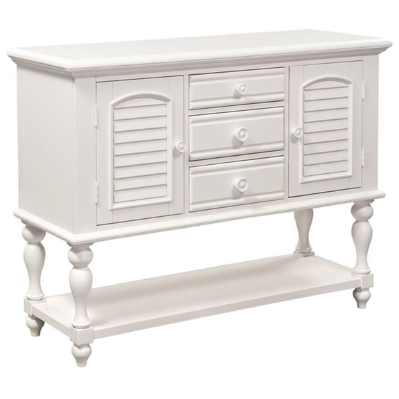 Bowery Hill Server in Oyster White