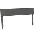 thumbnail image 1 of Bowery Hill Solid Wood Panel Full Headboard in Gray, 1 of 1