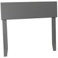 thumbnail image 1 of Bowery Hill Solid Wood Panel Twin Headboard in Gray, 1 of 6