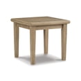 thumbnail image 1 of Bowery Hill Square Contemporary Wood Patio End Table in Brown, 1 of 7