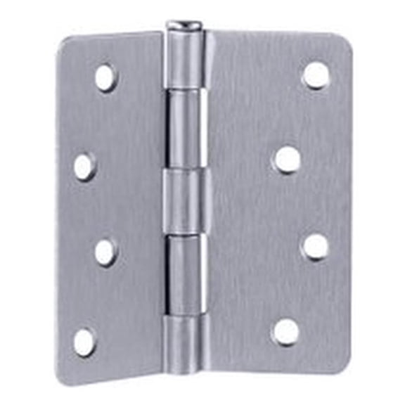 Bowery Hill Stainless Steel Door Hinge-Brushed Chrome 4"1/4" 6-Pack