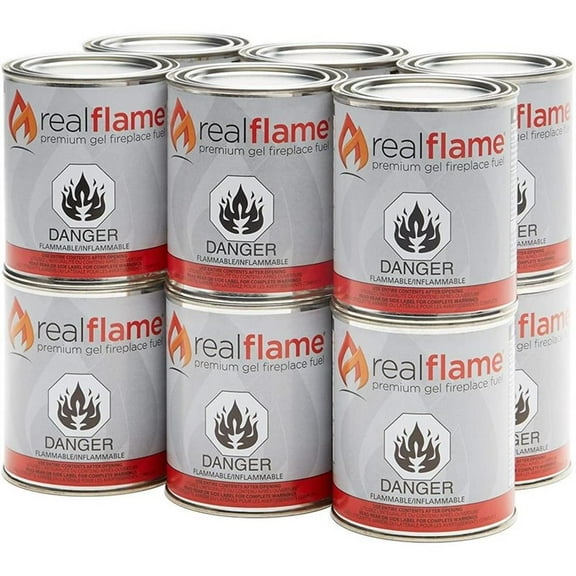 Bowery Hill Traditional 13 oz Gel Fuel 12 Pack for Fireplace