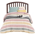 thumbnail image 1 of Bowery Hill Traditional Twin Spindle Headboard in Walnut, 1 of 13